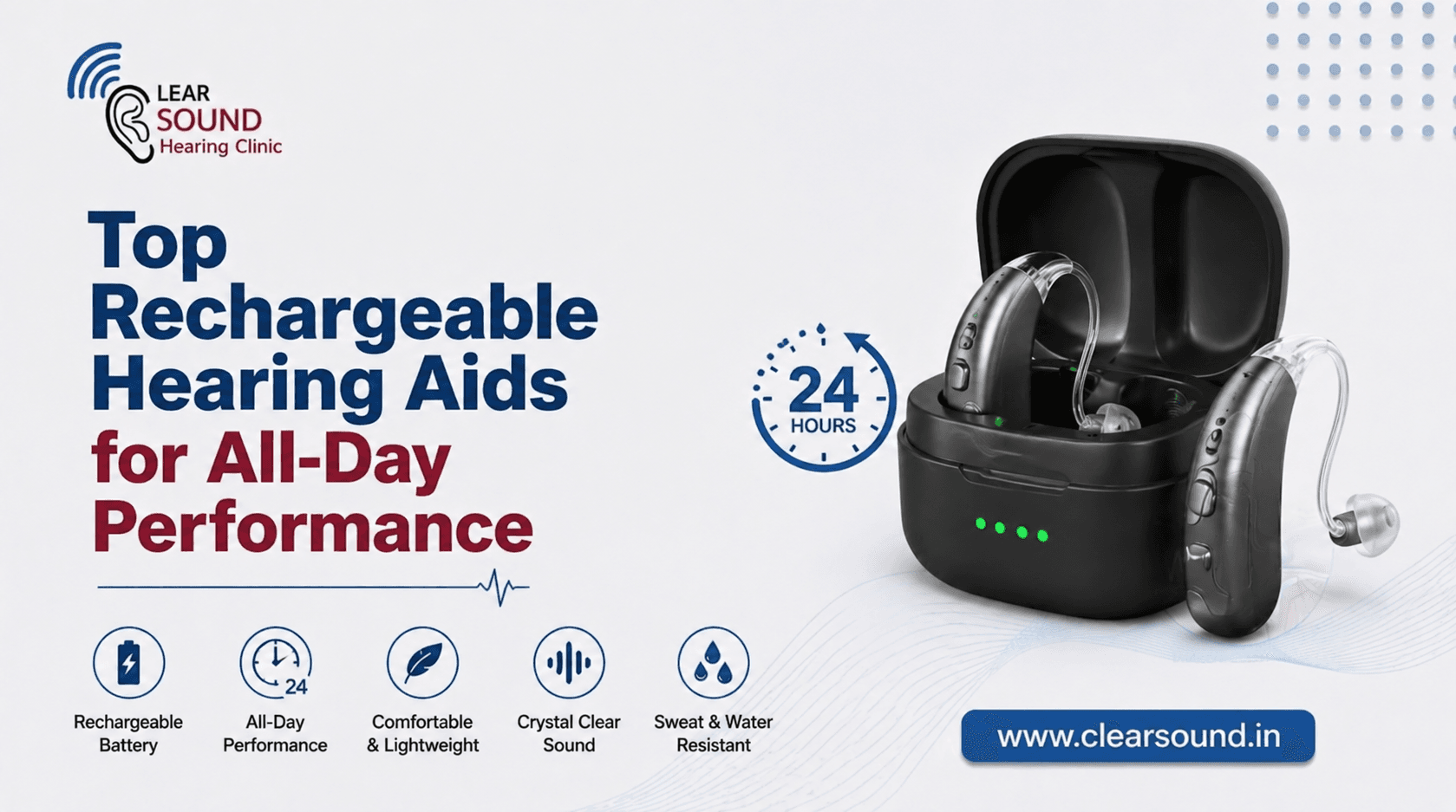Top Rechargeable Hearing Aids for All-Day Performance