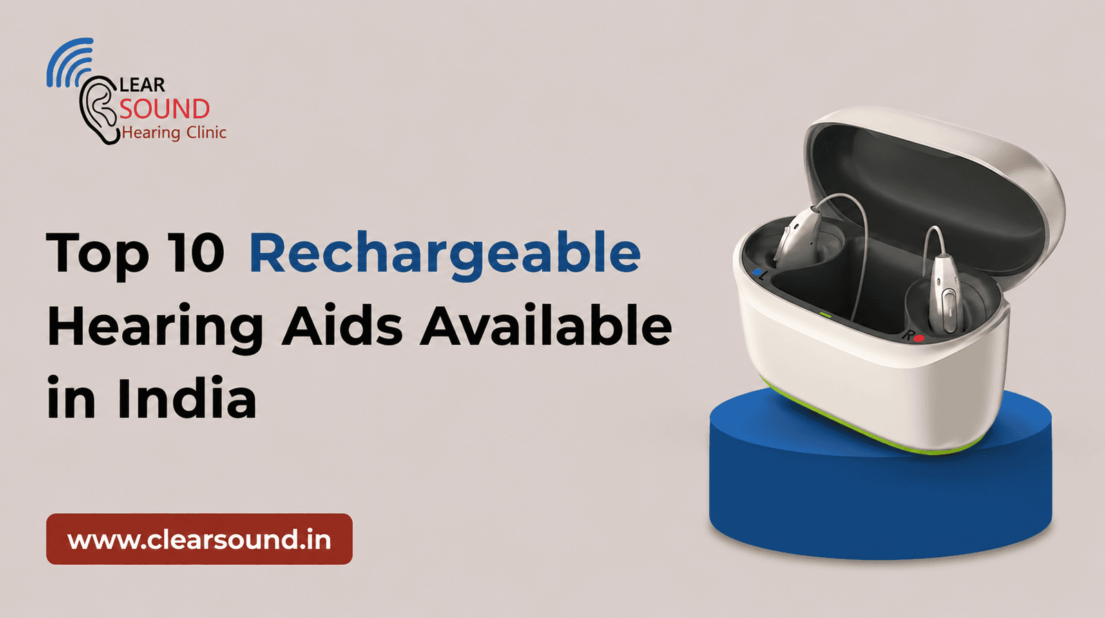 Top 10 Rechargeable Hearing Aids Available in India in 2026